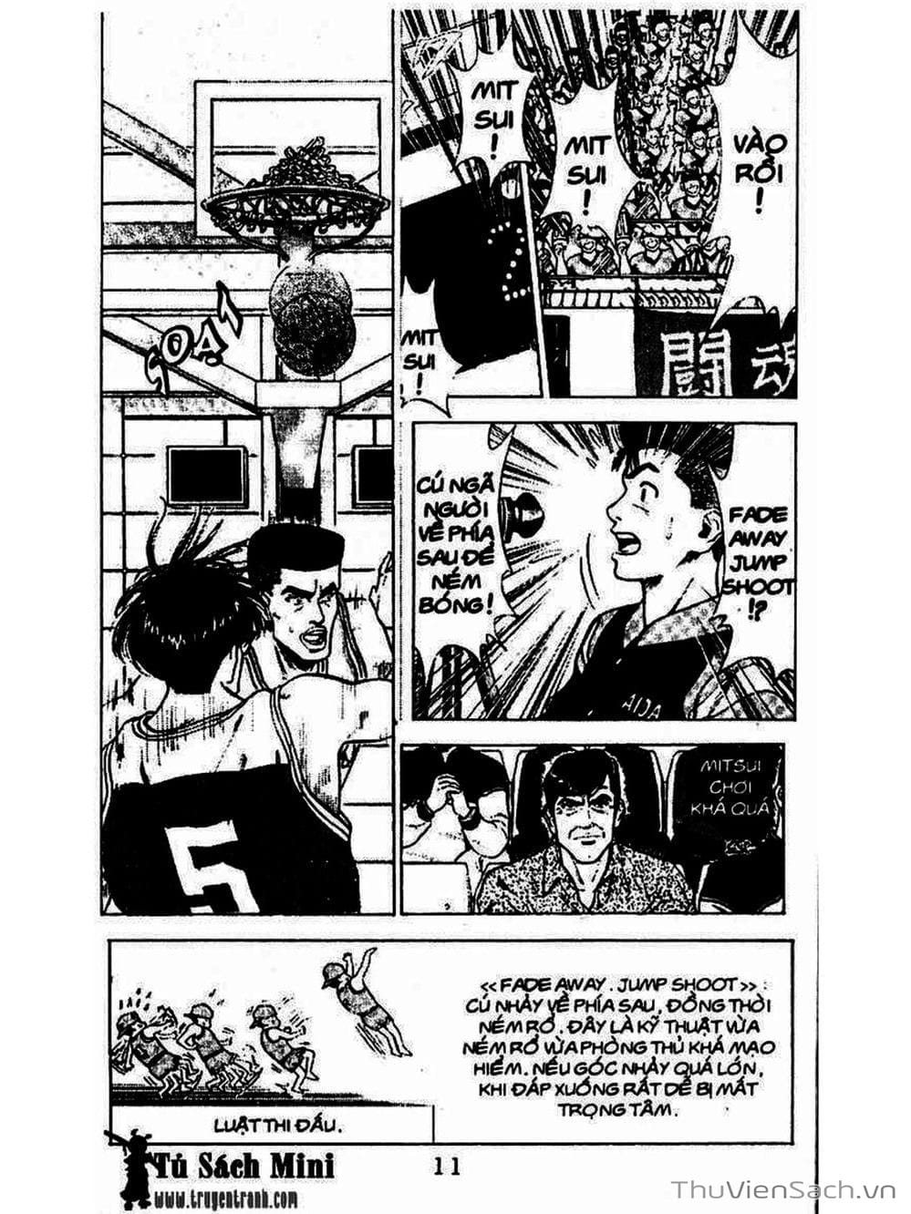 Truyện Tranh Cao Thủ Bóng Rổ - Slam Dunk trang 1673