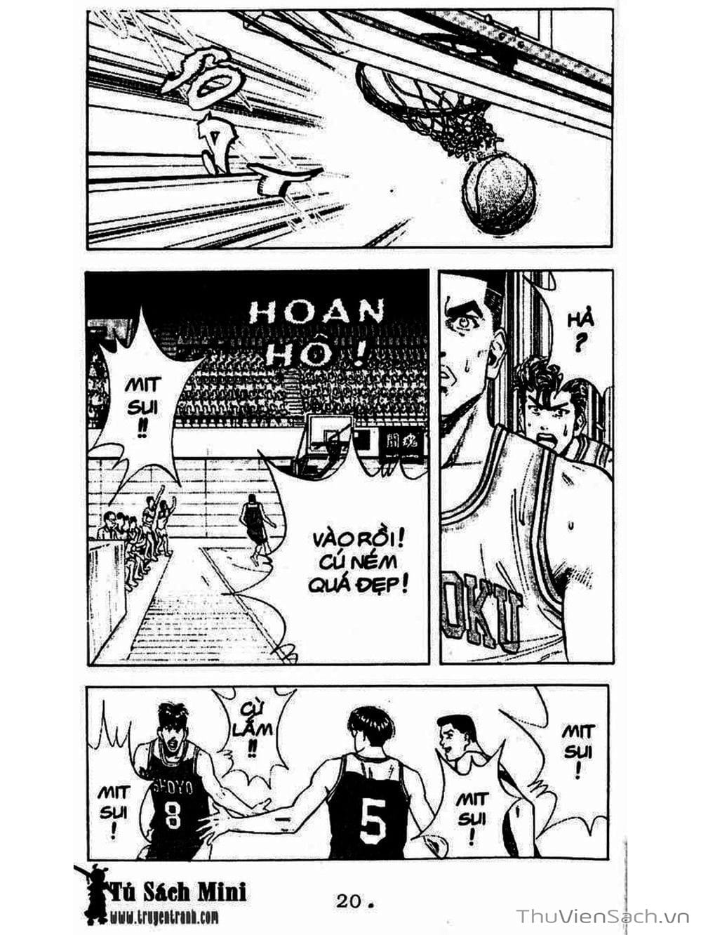 Truyện Tranh Cao Thủ Bóng Rổ - Slam Dunk trang 1682