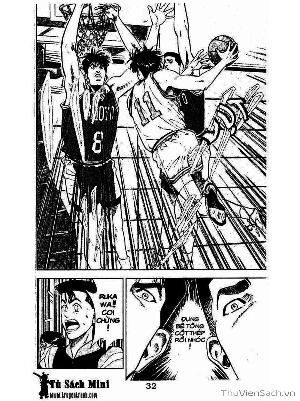 Truyện Tranh Cao Thủ Bóng Rổ - Slam Dunk trang 1693