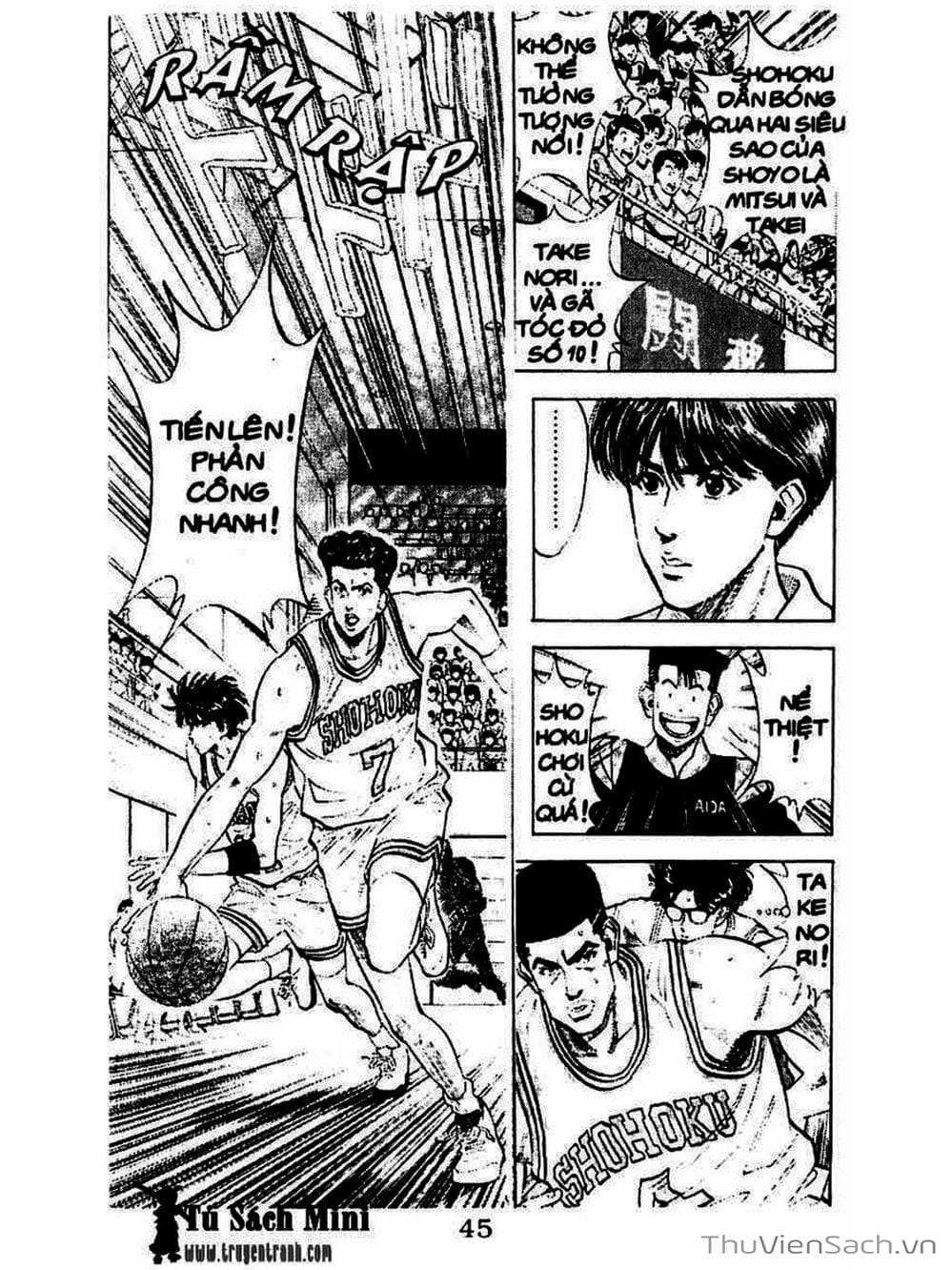 Truyện Tranh Cao Thủ Bóng Rổ - Slam Dunk trang 1705