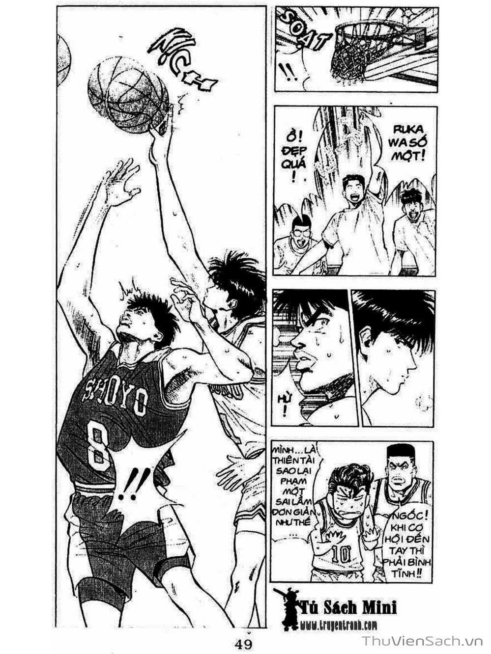 Truyện Tranh Cao Thủ Bóng Rổ - Slam Dunk trang 1709