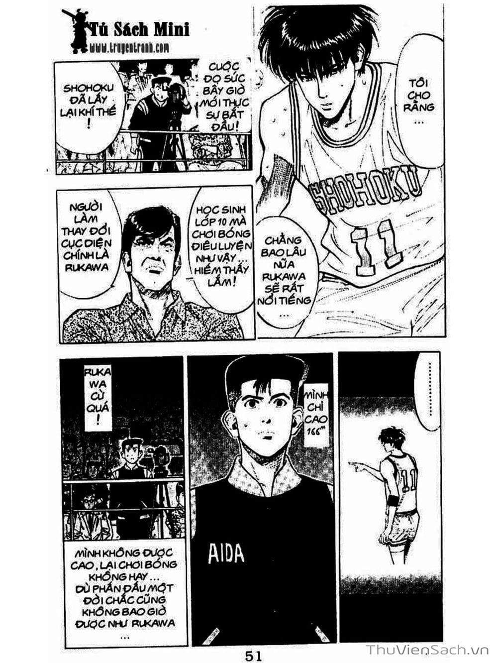 Truyện Tranh Cao Thủ Bóng Rổ - Slam Dunk trang 1711