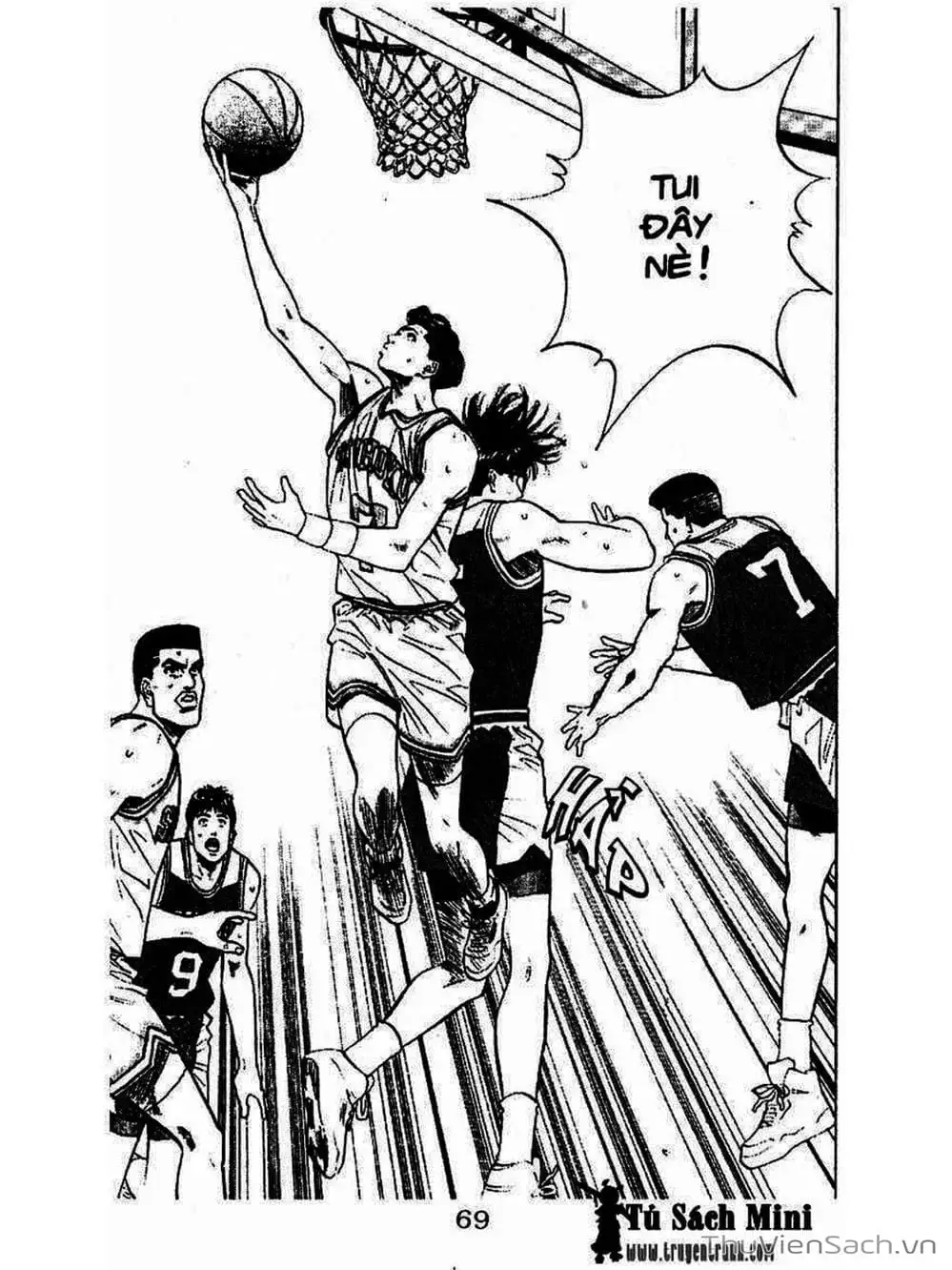 Truyện Tranh Cao Thủ Bóng Rổ - Slam Dunk trang 6