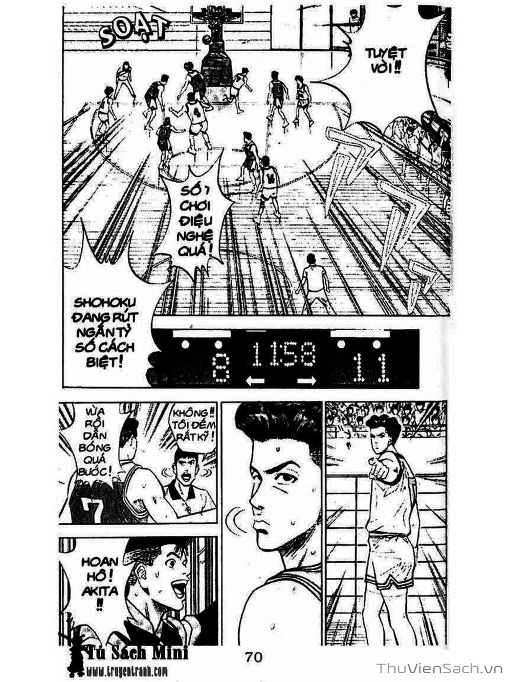 Truyện Tranh Cao Thủ Bóng Rổ - Slam Dunk trang 1729