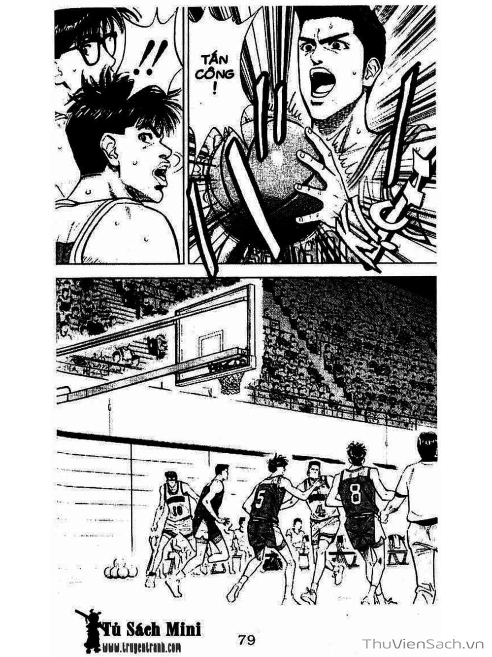 Truyện Tranh Cao Thủ Bóng Rổ - Slam Dunk trang 1737