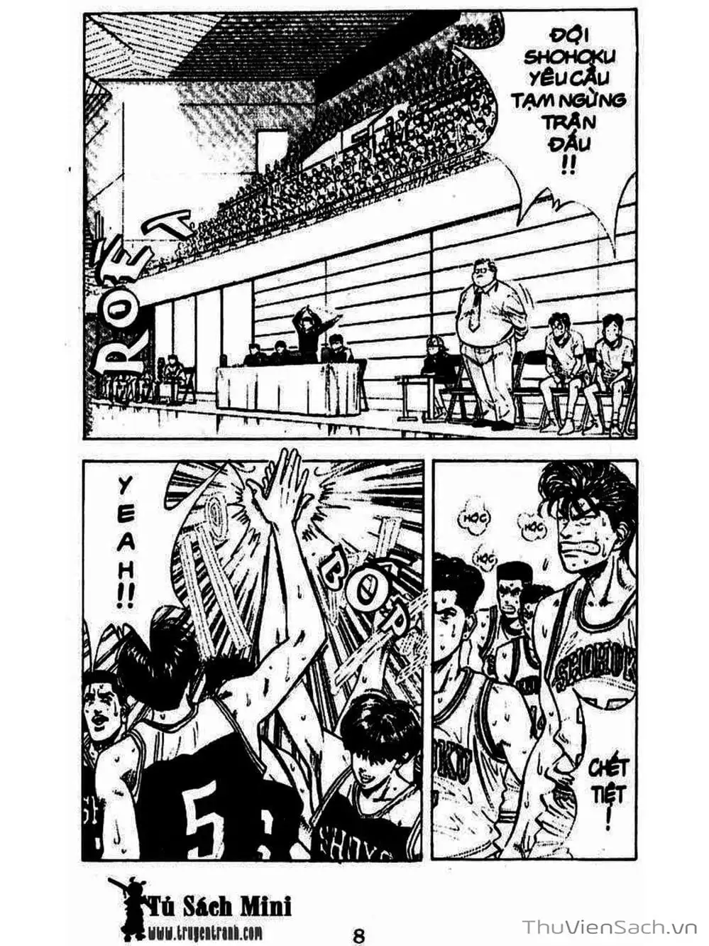 Truyện Tranh Cao Thủ Bóng Rổ - Slam Dunk trang 6