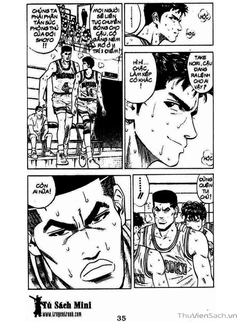 Truyện Tranh Cao Thủ Bóng Rổ - Slam Dunk trang 6