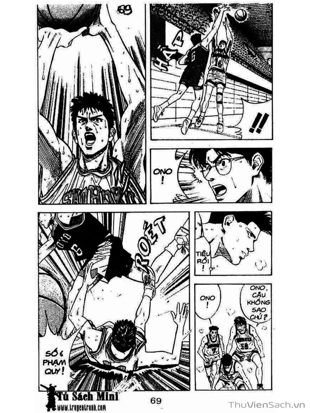 Truyện Tranh Cao Thủ Bóng Rổ - Slam Dunk trang 6