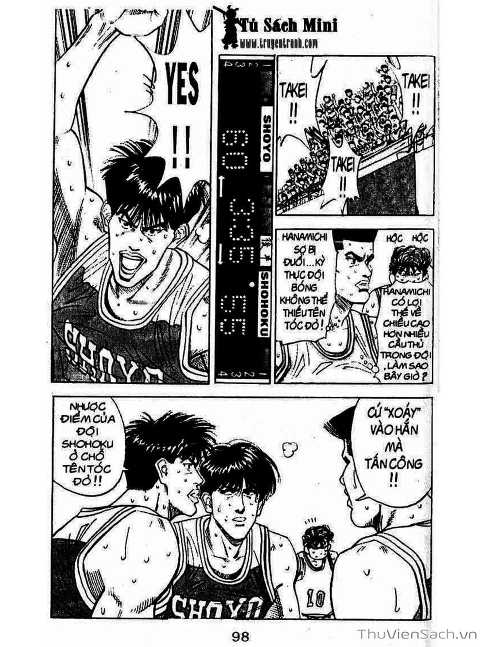 Truyện Tranh Cao Thủ Bóng Rổ - Slam Dunk trang 1900