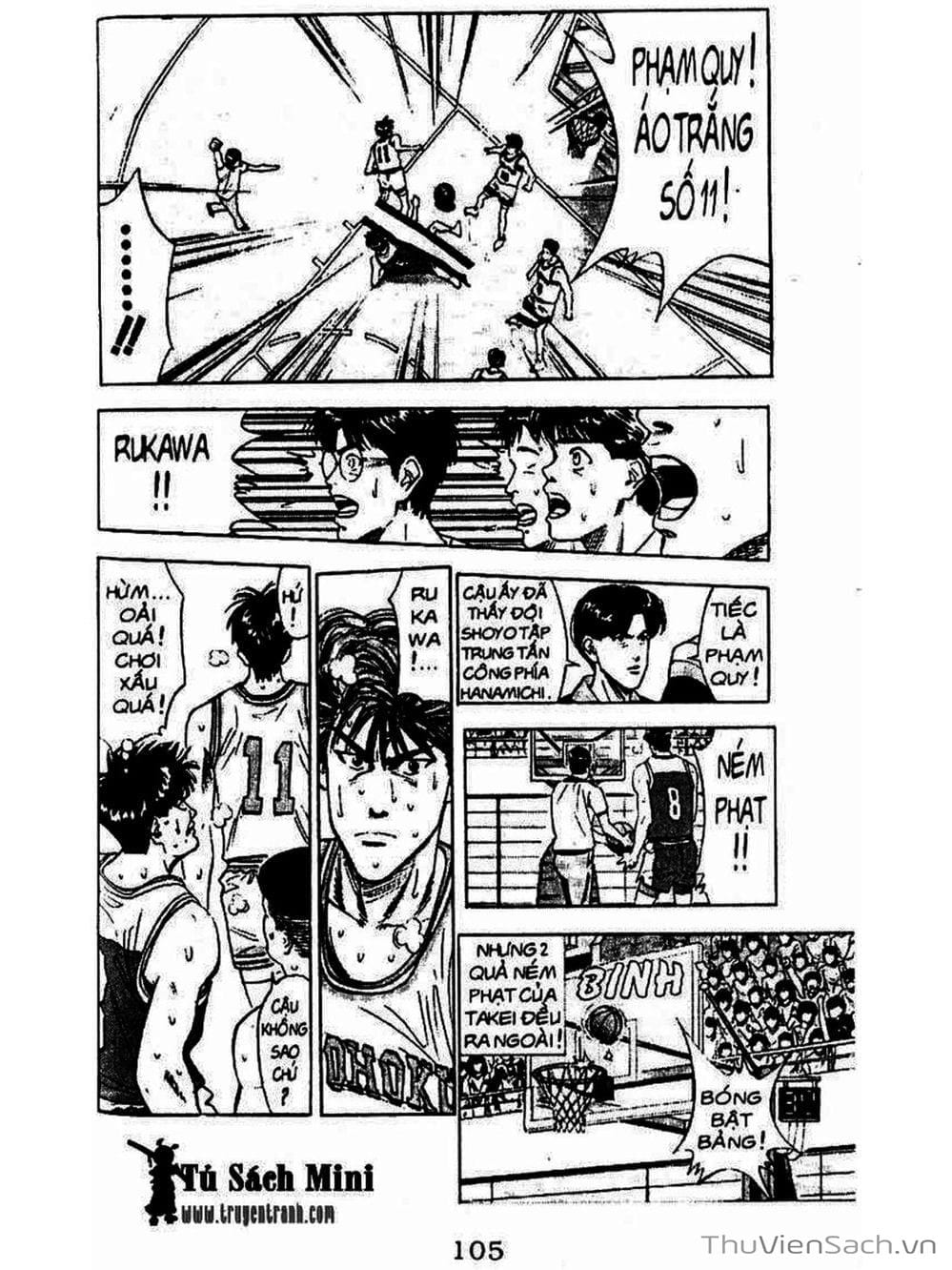 Truyện Tranh Cao Thủ Bóng Rổ - Slam Dunk trang 1907