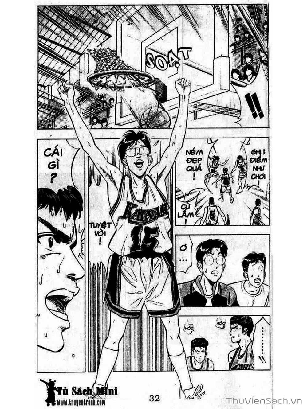 Truyện Tranh Cao Thủ Bóng Rổ - Slam Dunk trang 2121