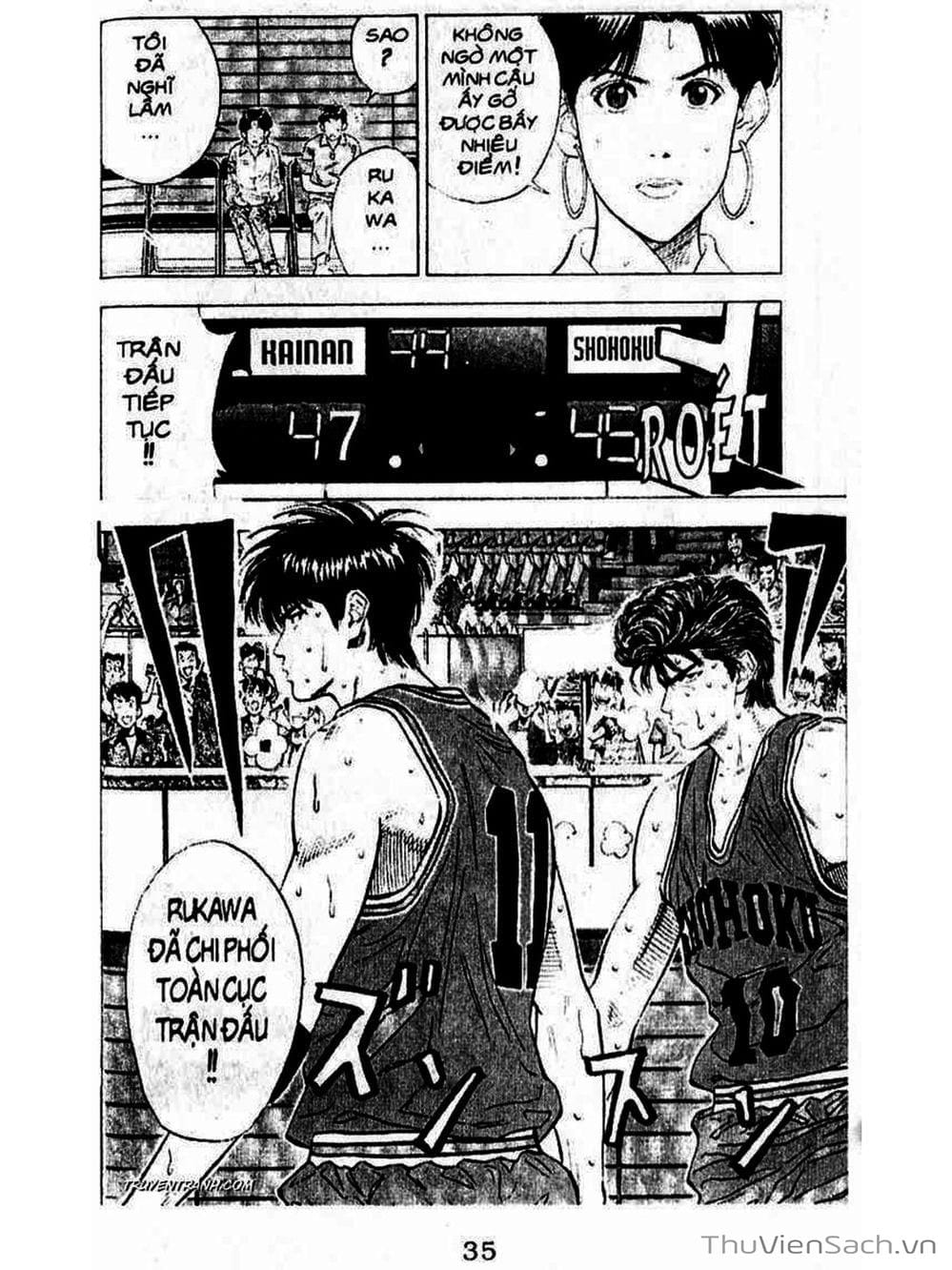 Truyện Tranh Cao Thủ Bóng Rổ - Slam Dunk trang 2267