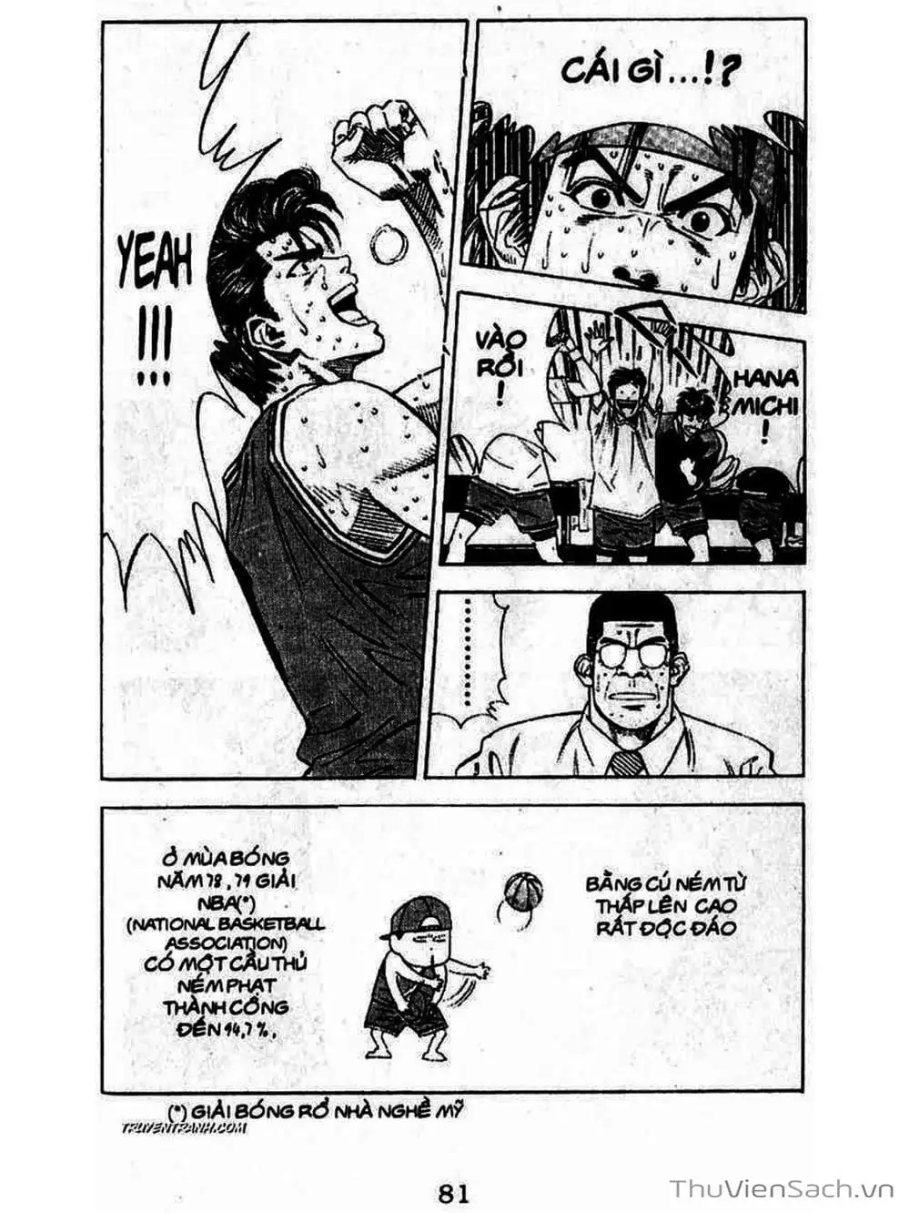 Truyện Tranh Cao Thủ Bóng Rổ - Slam Dunk trang 6