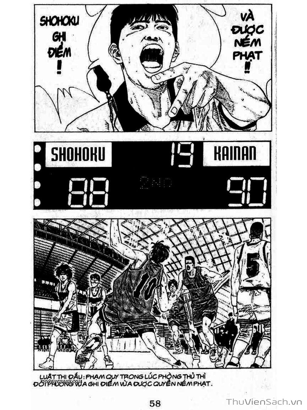 Truyện Tranh Cao Thủ Bóng Rổ - Slam Dunk trang 2576