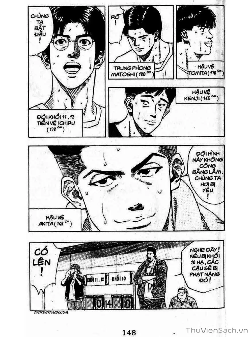 Truyện Tranh Cao Thủ Bóng Rổ - Slam Dunk trang 6