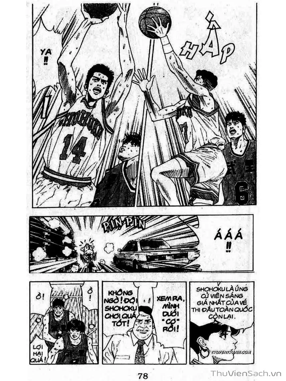 Truyện Tranh Cao Thủ Bóng Rổ - Slam Dunk trang 6