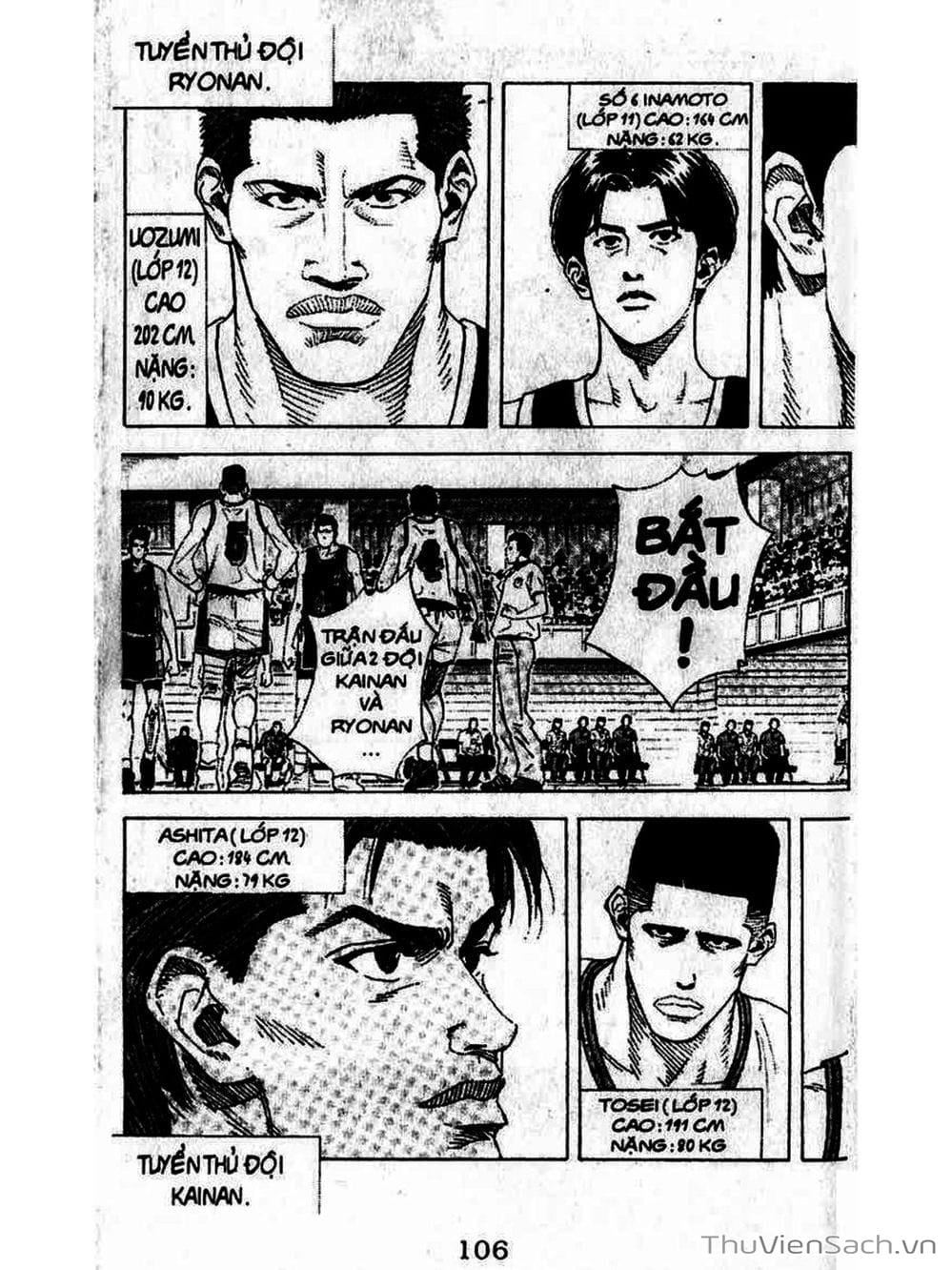 Truyện Tranh Cao Thủ Bóng Rổ - Slam Dunk trang 2767