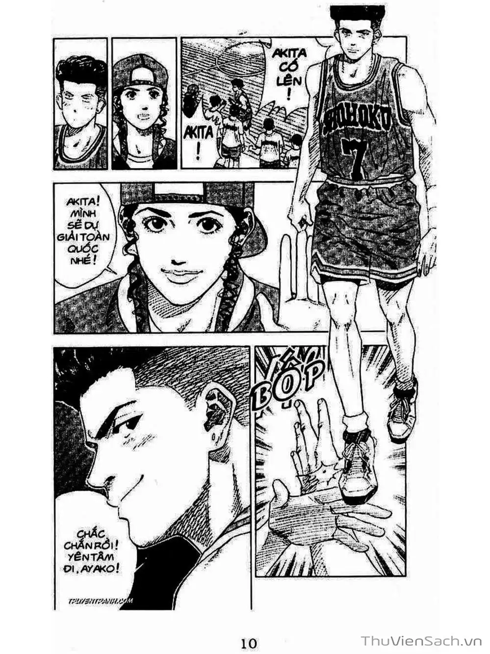 Truyện Tranh Cao Thủ Bóng Rổ - Slam Dunk trang 6