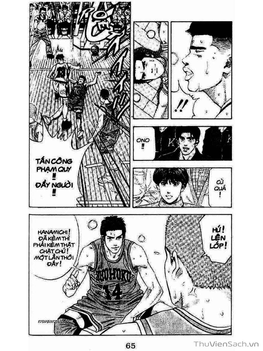 Truyện Tranh Cao Thủ Bóng Rổ - Slam Dunk trang 3016