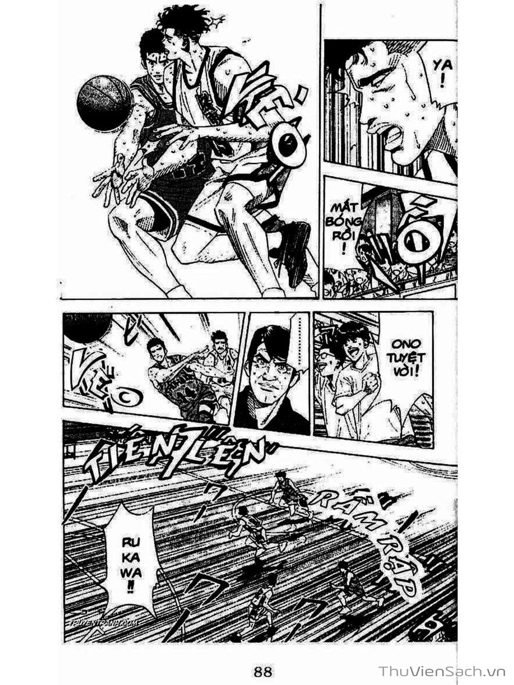 Truyện Tranh Cao Thủ Bóng Rổ - Slam Dunk trang 3185