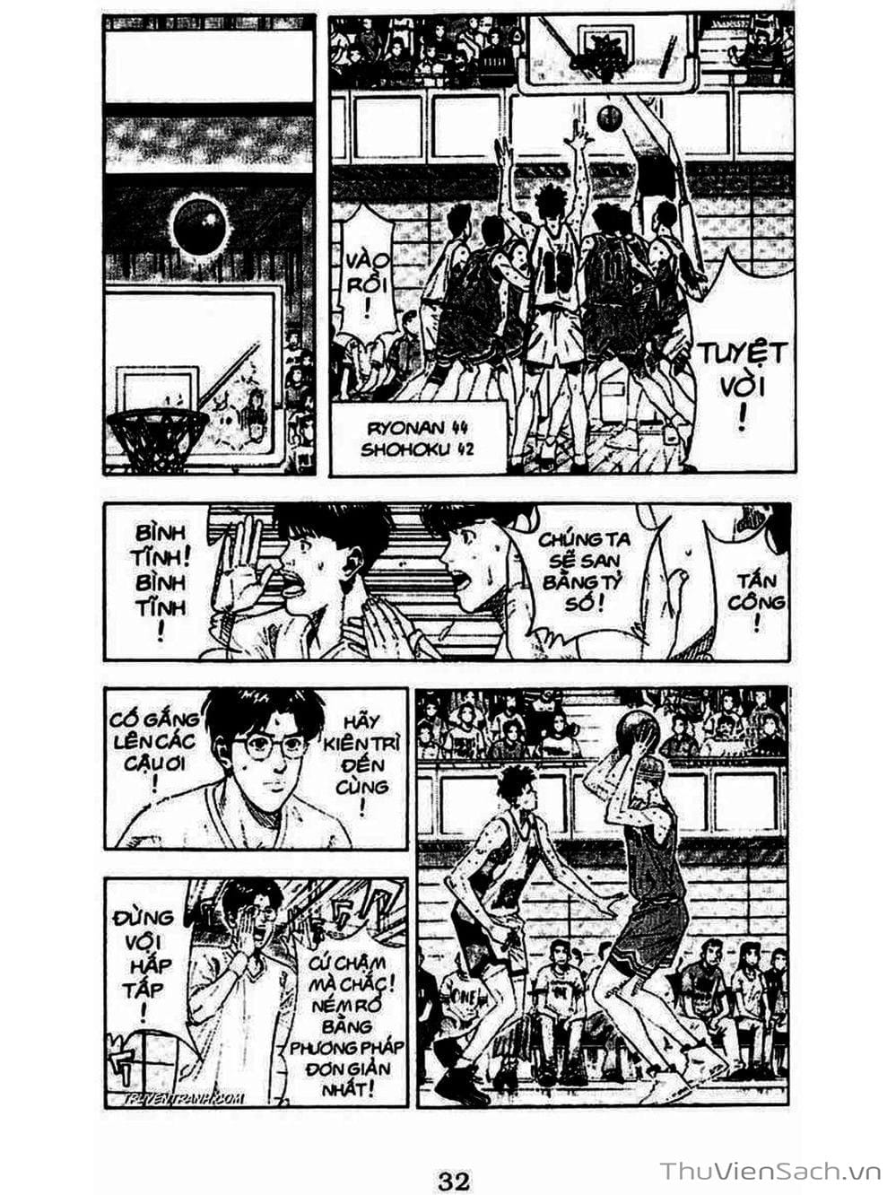 Truyện Tranh Cao Thủ Bóng Rổ - Slam Dunk trang 3278