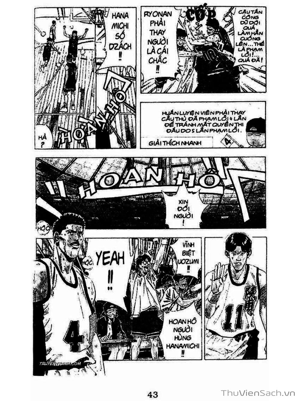 Truyện Tranh Cao Thủ Bóng Rổ - Slam Dunk trang 3289