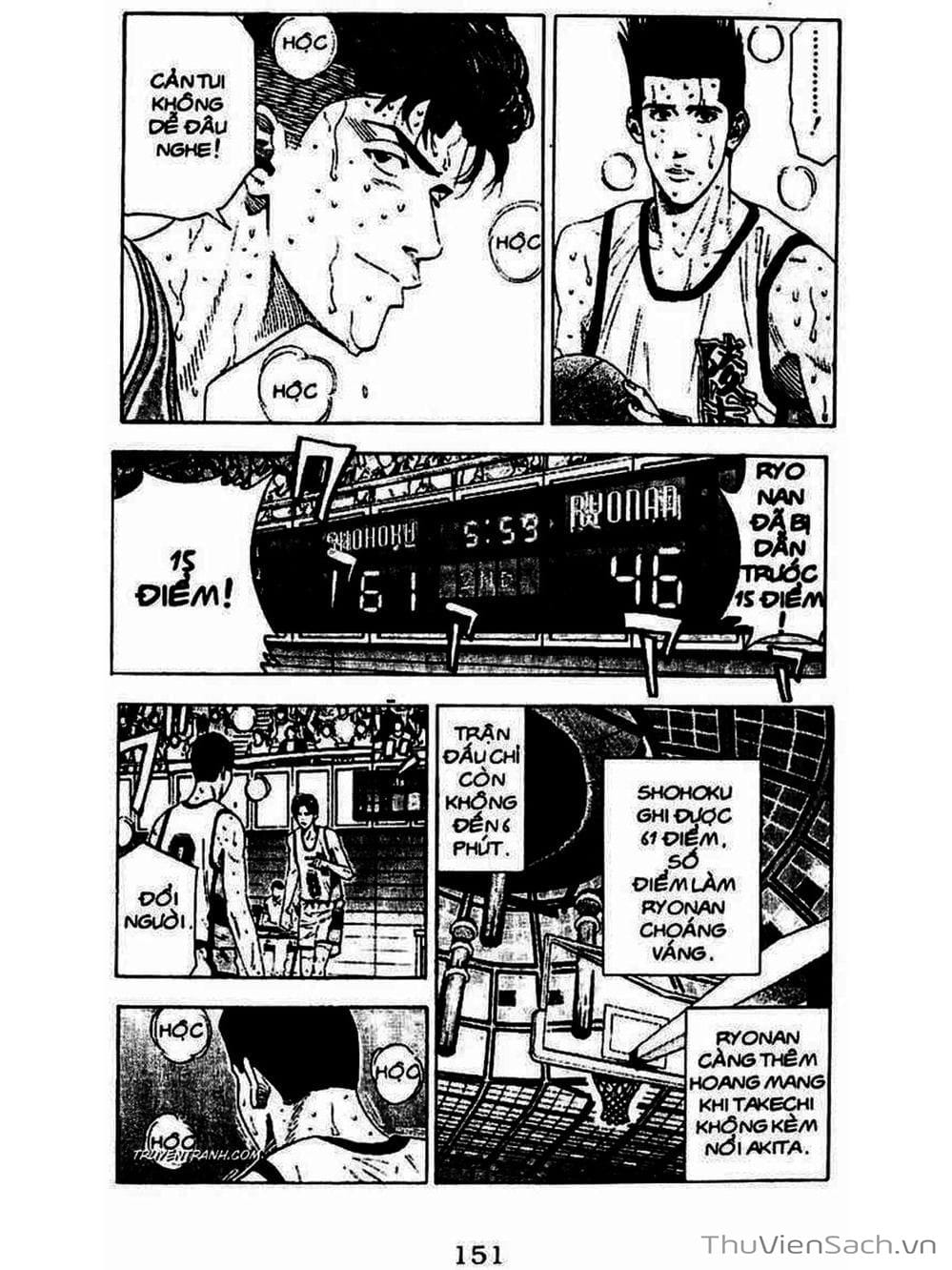 Truyện Tranh Cao Thủ Bóng Rổ - Slam Dunk trang 3393