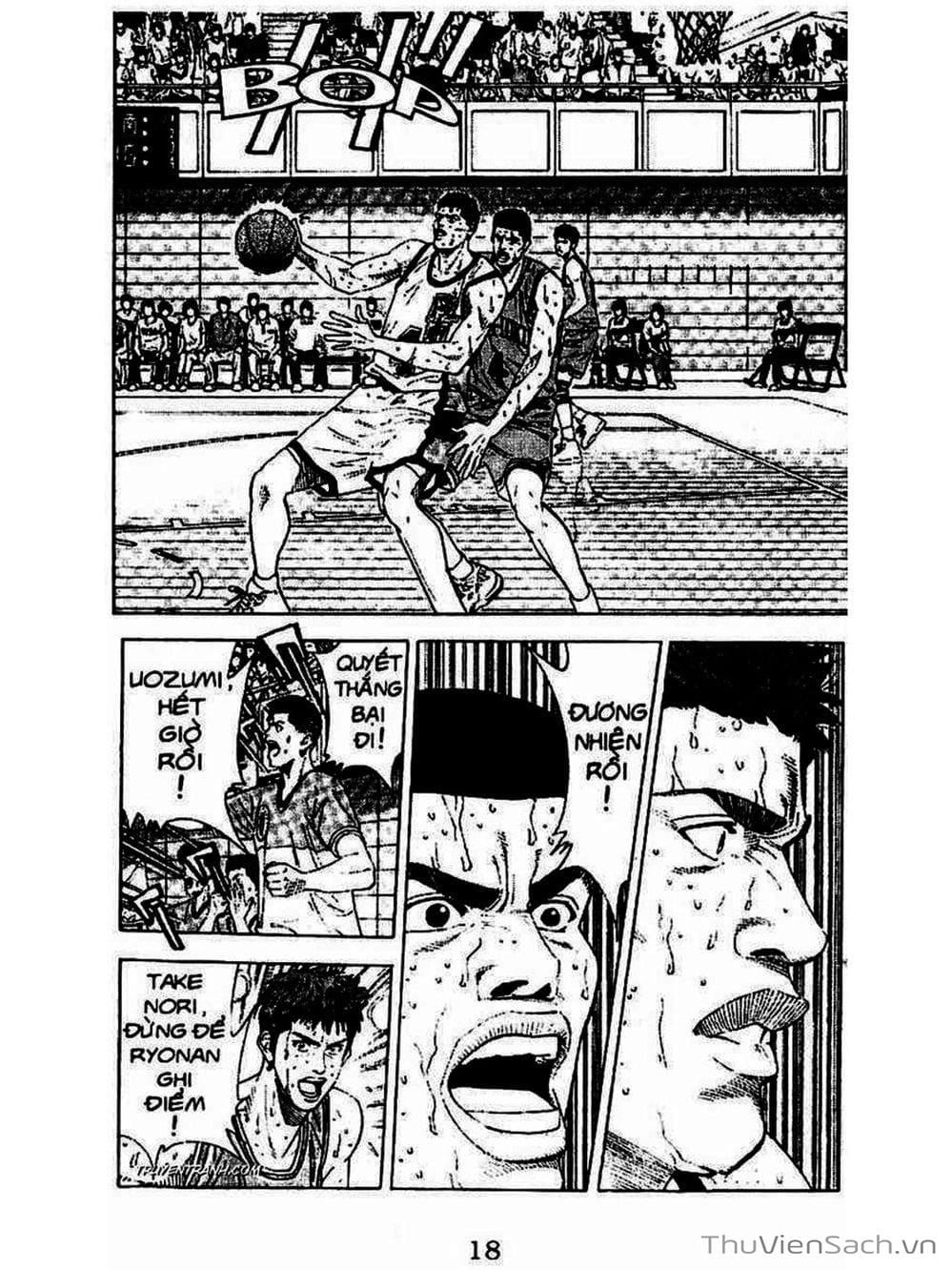 Truyện Tranh Cao Thủ Bóng Rổ - Slam Dunk trang 3412