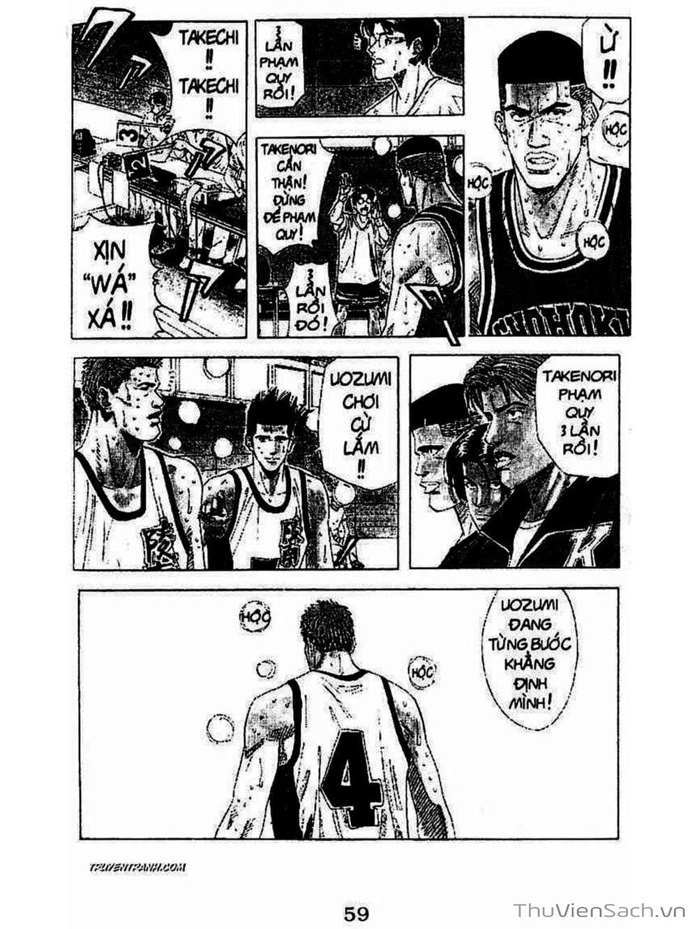 Truyện Tranh Cao Thủ Bóng Rổ - Slam Dunk trang 3452