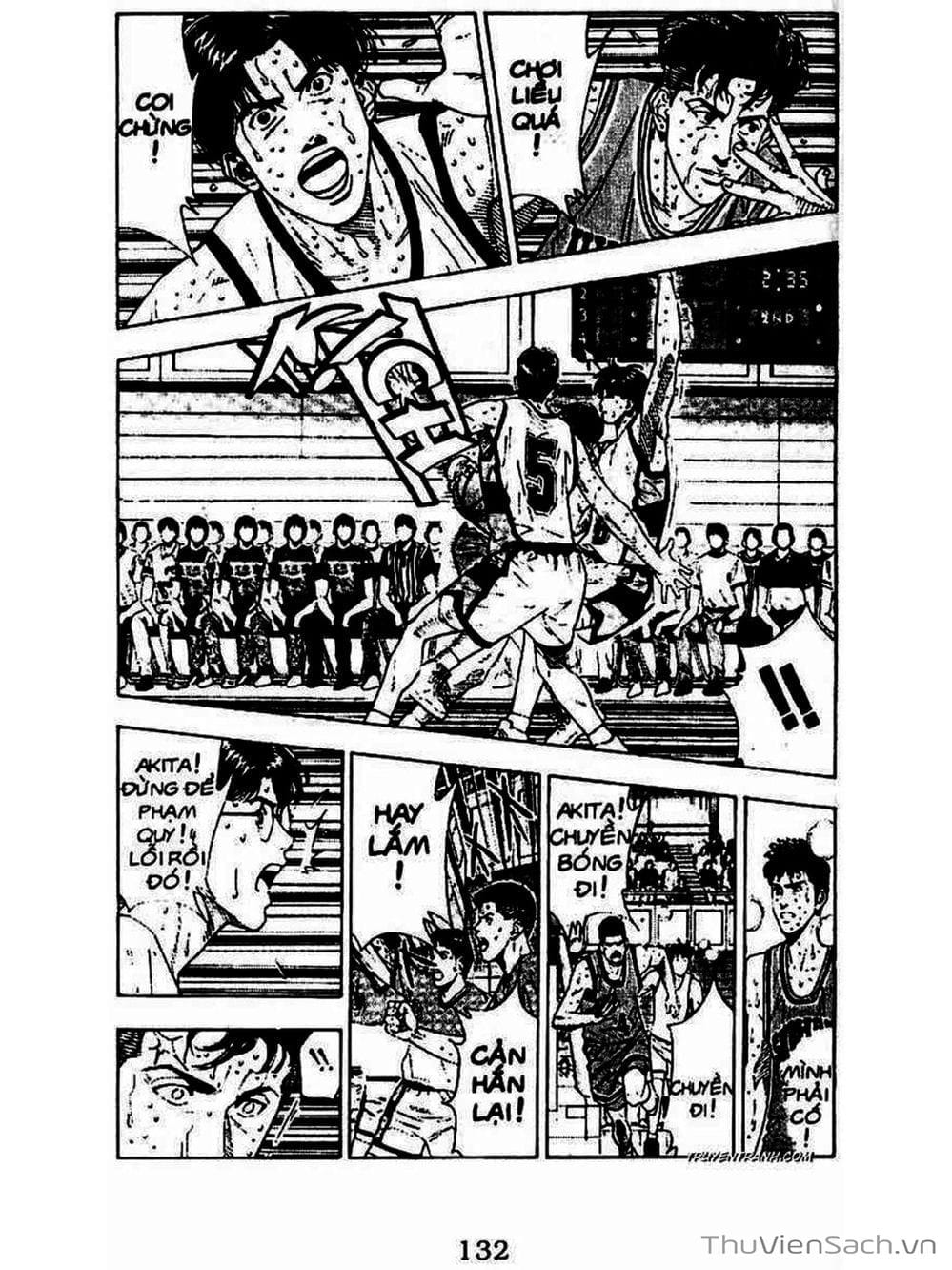 Truyện Tranh Cao Thủ Bóng Rổ - Slam Dunk trang 3521