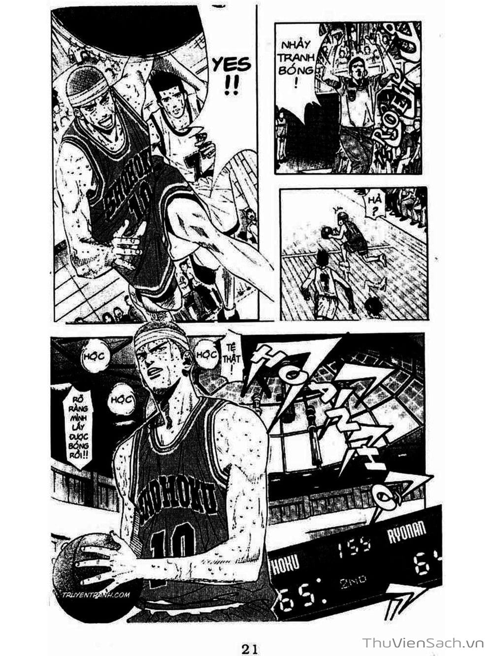 Truyện Tranh Cao Thủ Bóng Rổ - Slam Dunk trang 3564