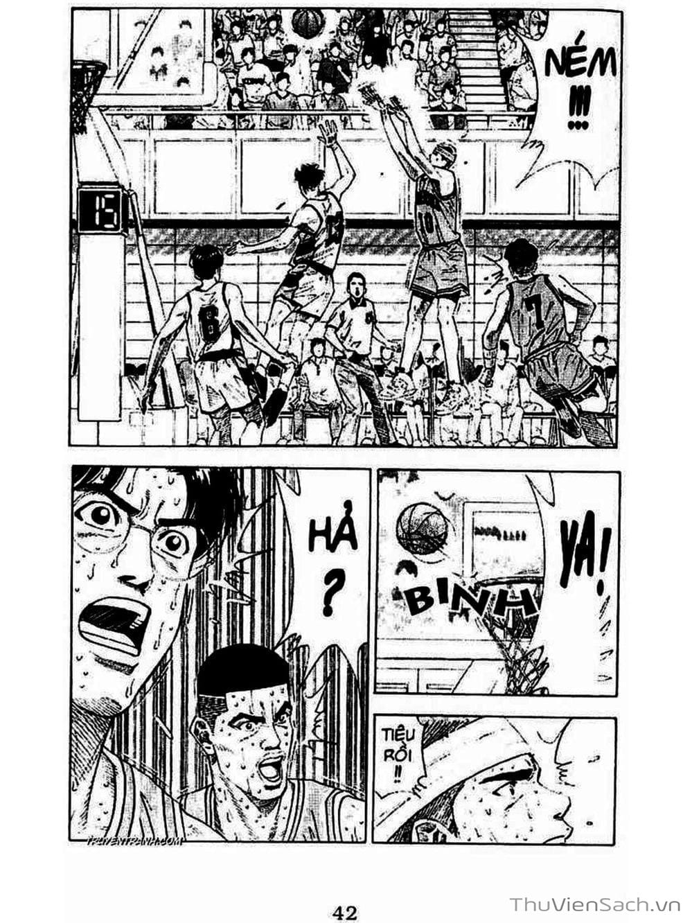 Truyện Tranh Cao Thủ Bóng Rổ - Slam Dunk trang 3585