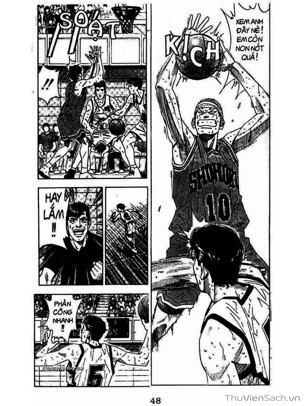 Truyện Tranh Cao Thủ Bóng Rổ - Slam Dunk trang 3591