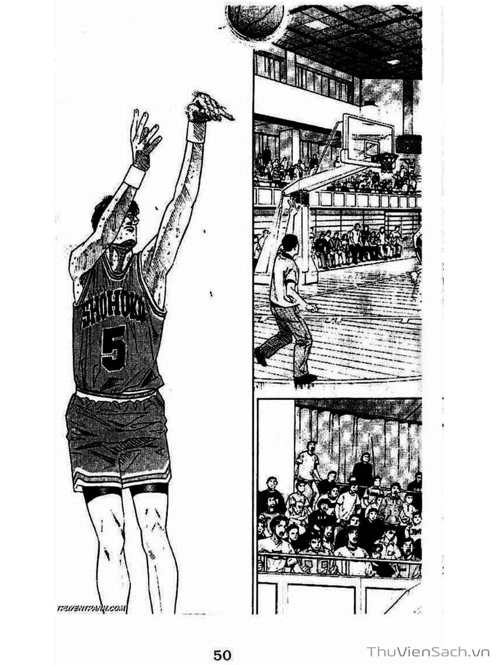 Truyện Tranh Cao Thủ Bóng Rổ - Slam Dunk trang 3593