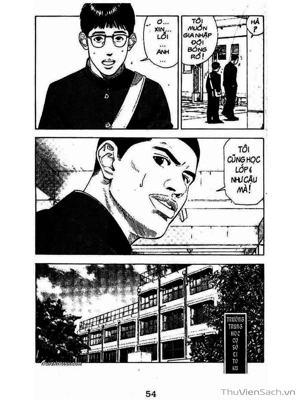 Truyện Tranh Cao Thủ Bóng Rổ - Slam Dunk trang 6