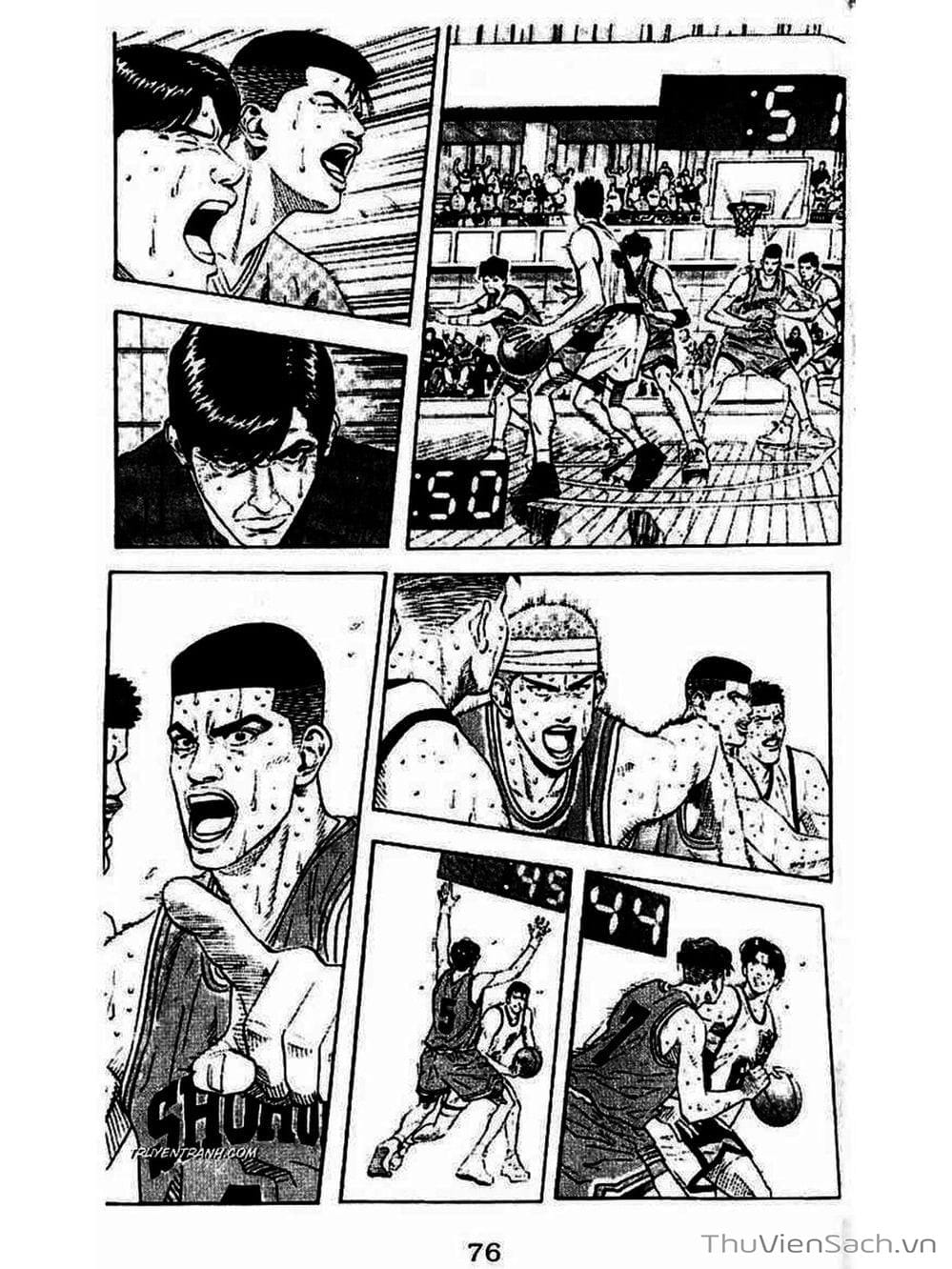 Truyện Tranh Cao Thủ Bóng Rổ - Slam Dunk trang 3616