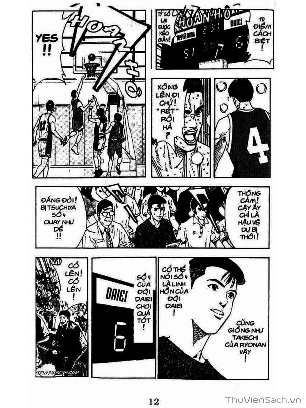 Truyện Tranh Cao Thủ Bóng Rổ - Slam Dunk trang 3705