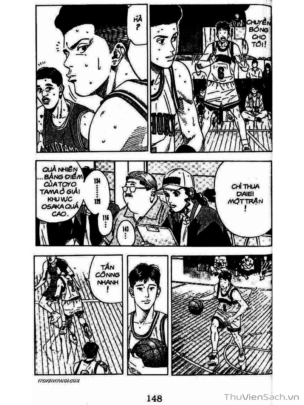 Truyện Tranh Cao Thủ Bóng Rổ - Slam Dunk trang 3983