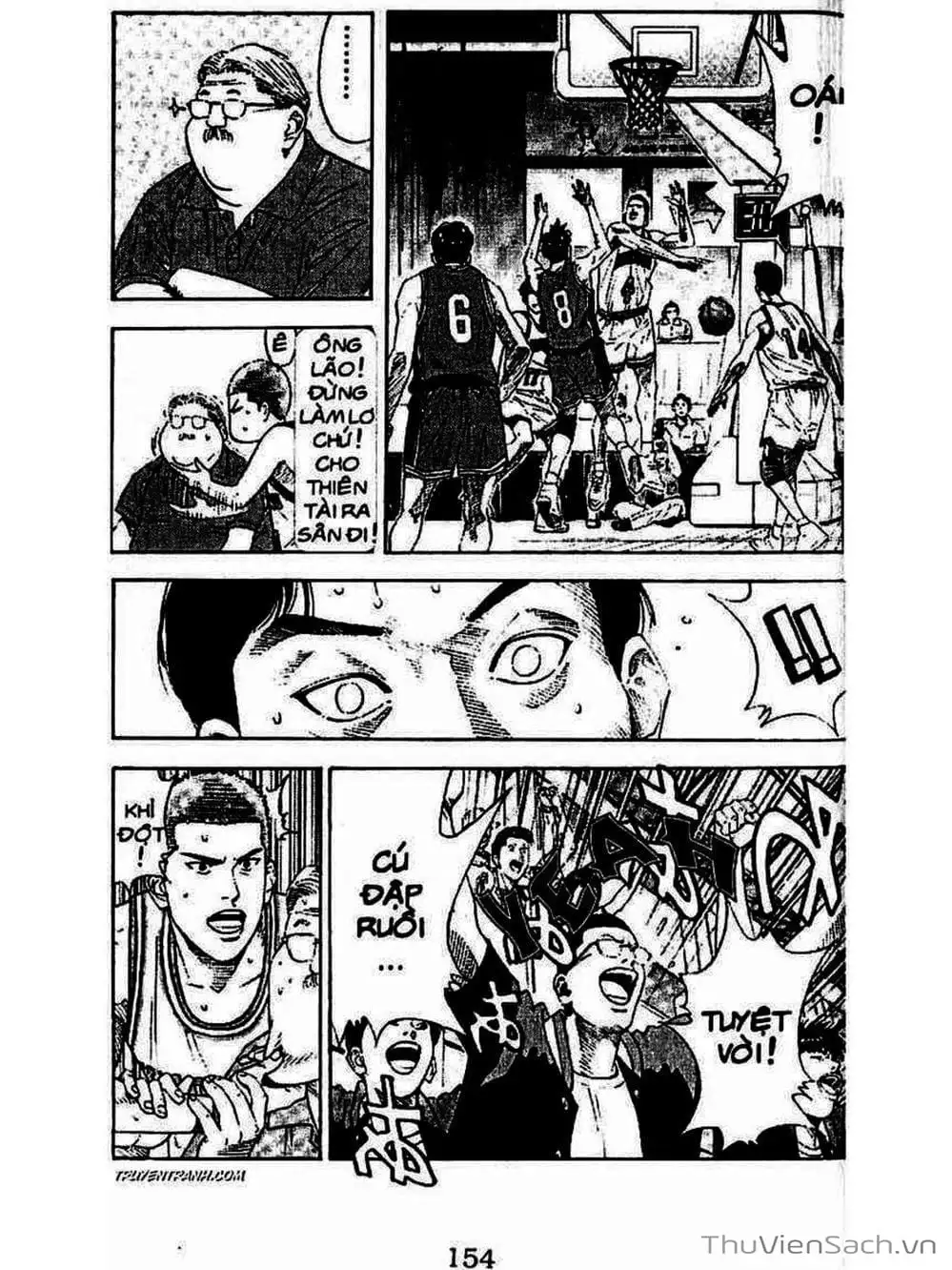 Truyện Tranh Cao Thủ Bóng Rổ - Slam Dunk trang 6