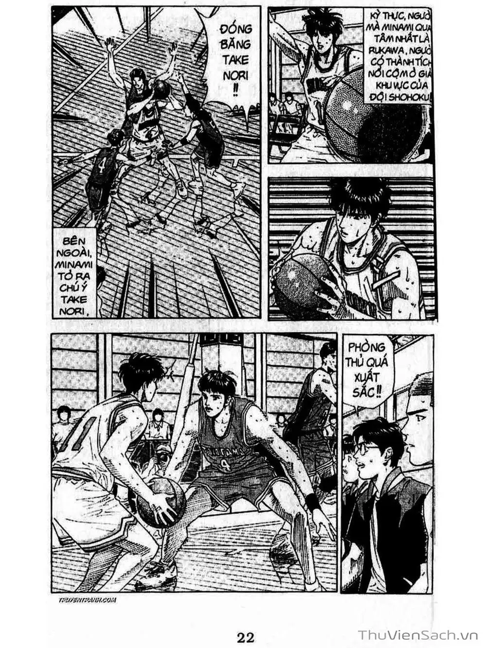 Truyện Tranh Cao Thủ Bóng Rổ - Slam Dunk trang 6