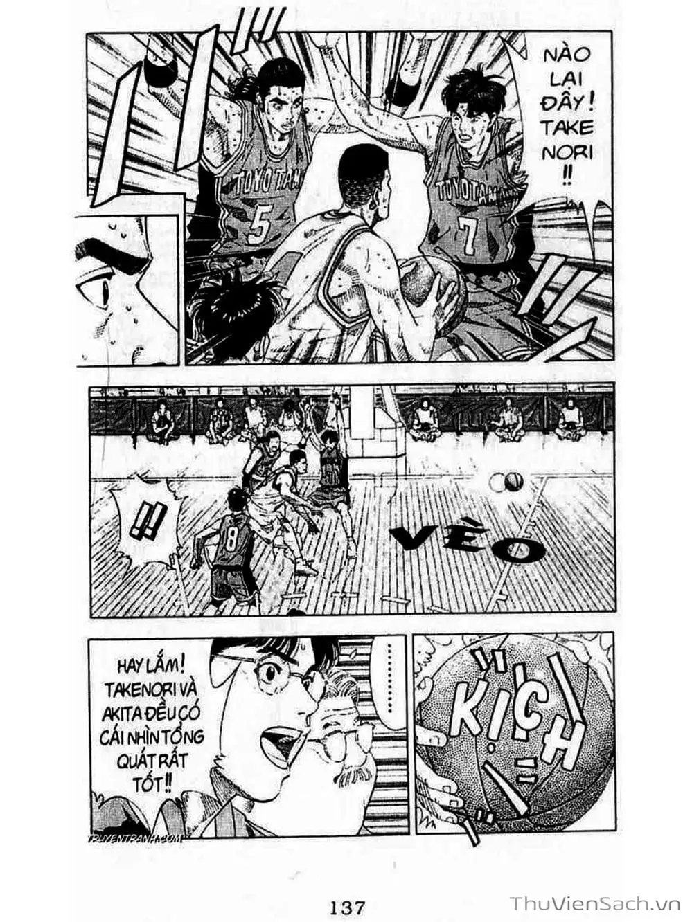 Truyện Tranh Cao Thủ Bóng Rổ - Slam Dunk trang 6