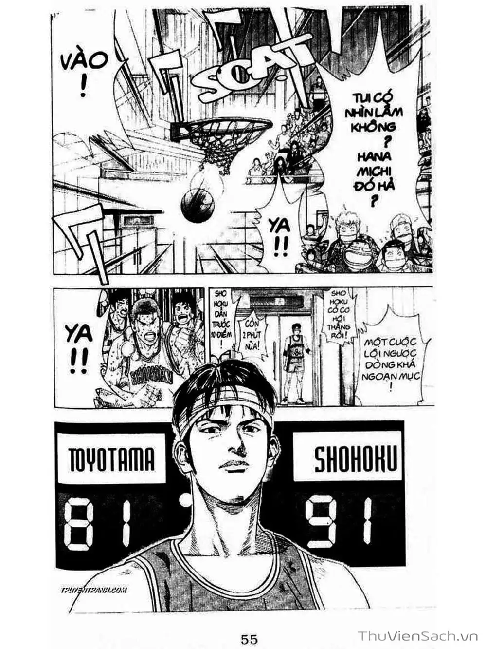 Truyện Tranh Cao Thủ Bóng Rổ - Slam Dunk trang 6