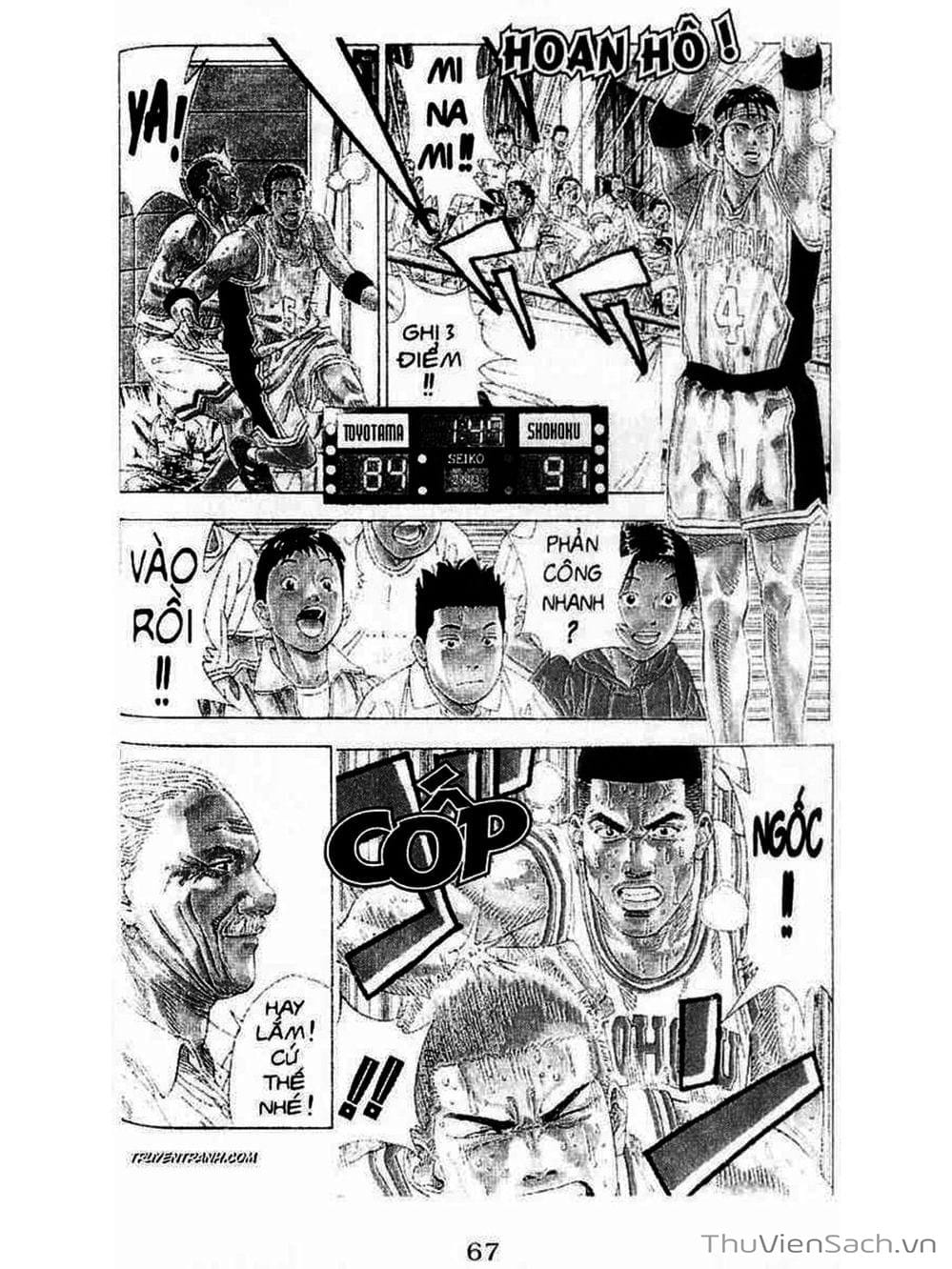 Truyện Tranh Cao Thủ Bóng Rổ - Slam Dunk trang 4204