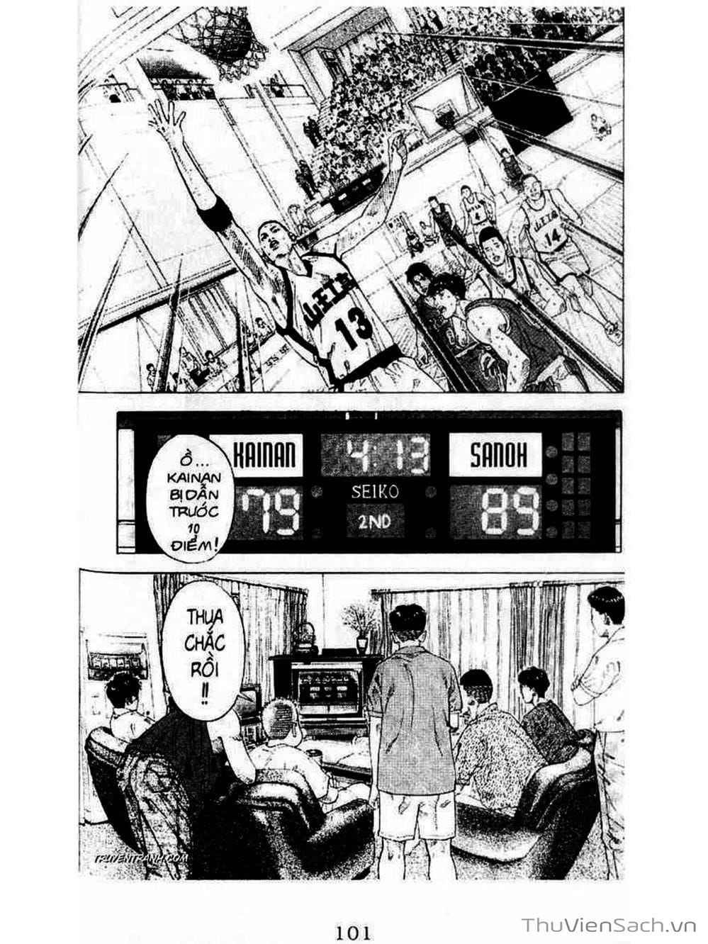 Truyện Tranh Cao Thủ Bóng Rổ - Slam Dunk trang 4236