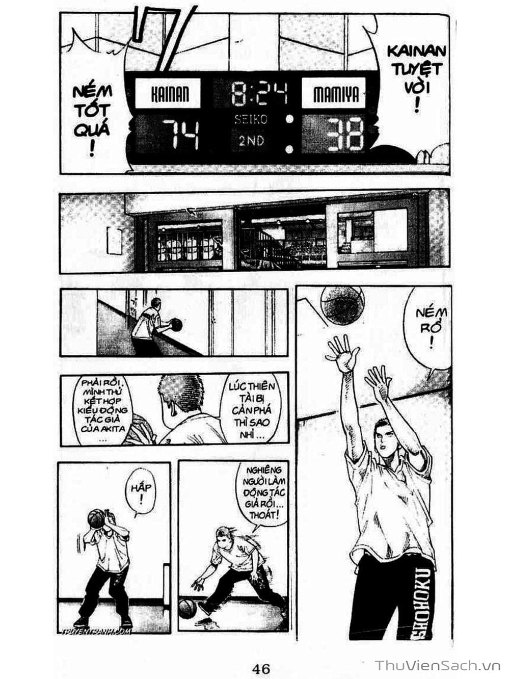 Truyện Tranh Cao Thủ Bóng Rổ - Slam Dunk trang 4332