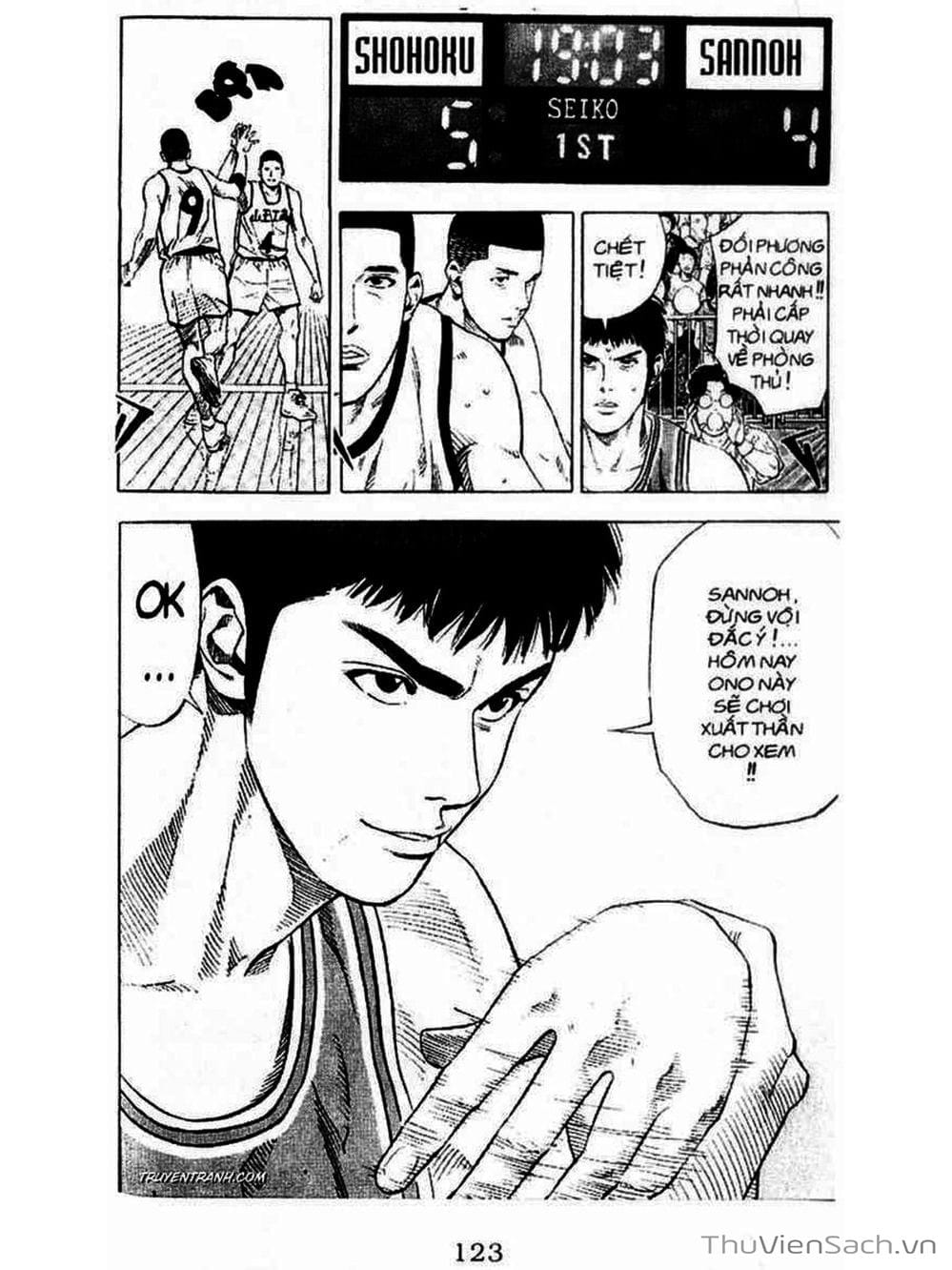 Truyện Tranh Cao Thủ Bóng Rổ - Slam Dunk trang 4406