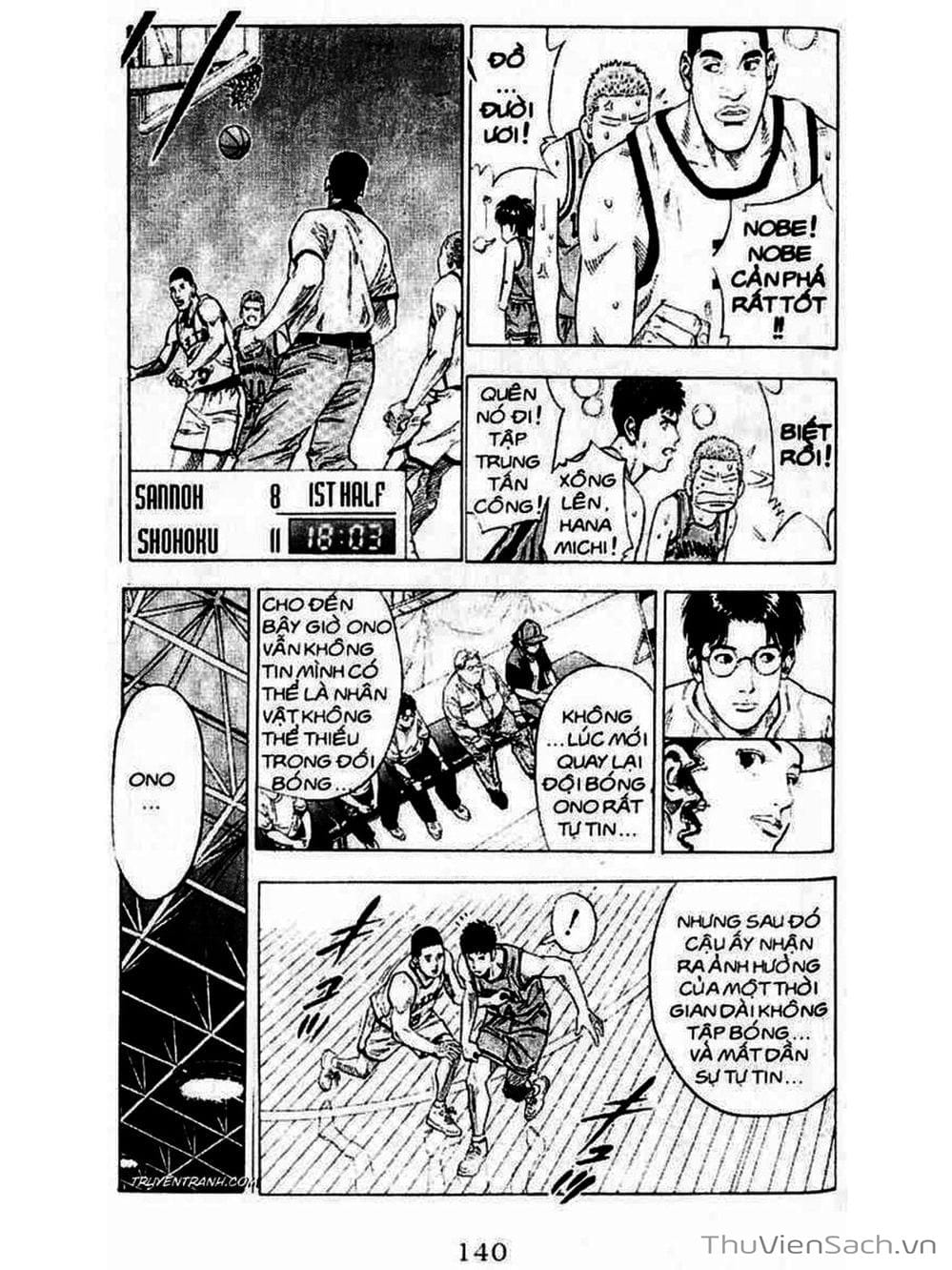 Truyện Tranh Cao Thủ Bóng Rổ - Slam Dunk trang 4422