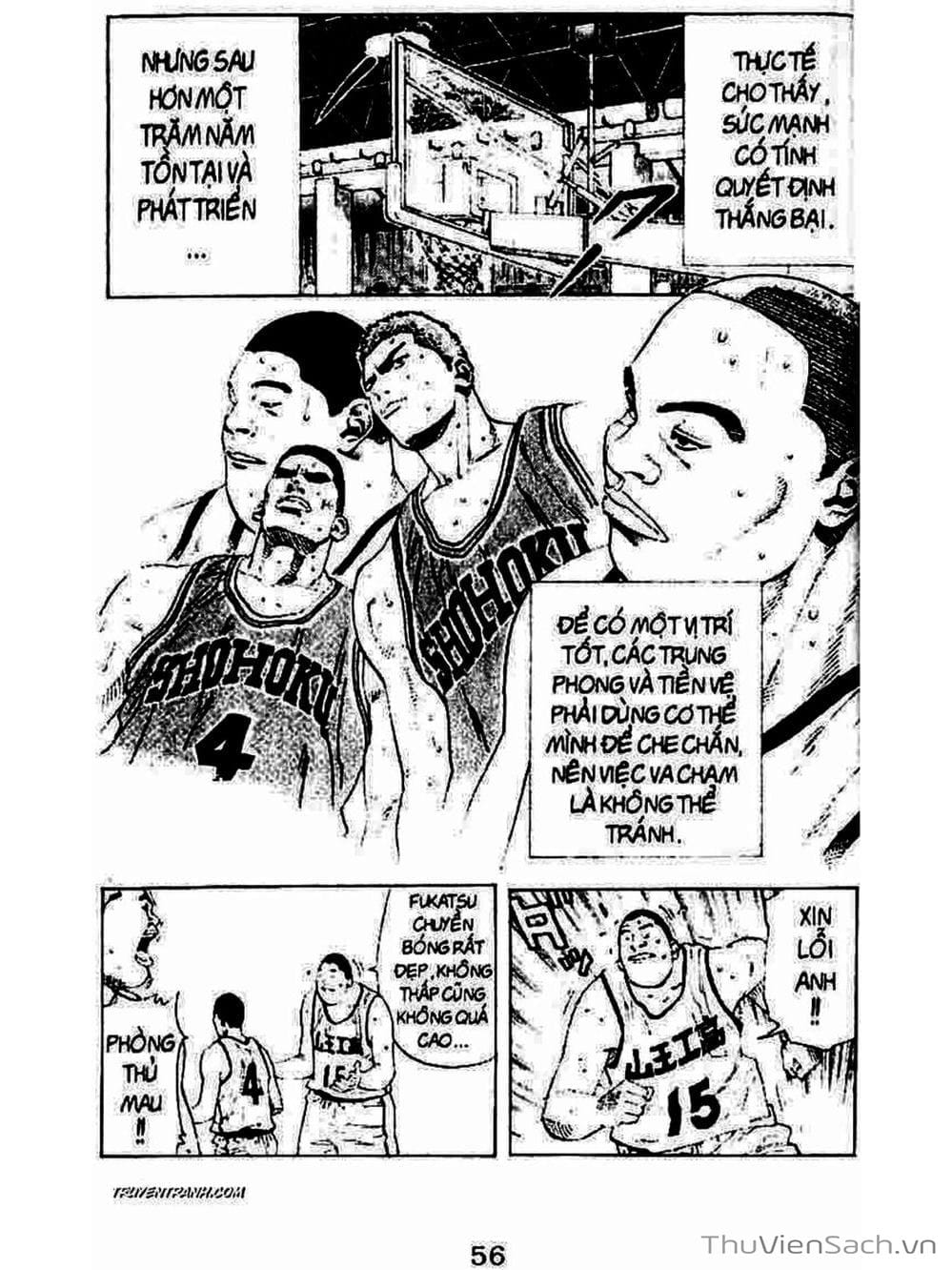 Truyện Tranh Cao Thủ Bóng Rổ - Slam Dunk trang 4492