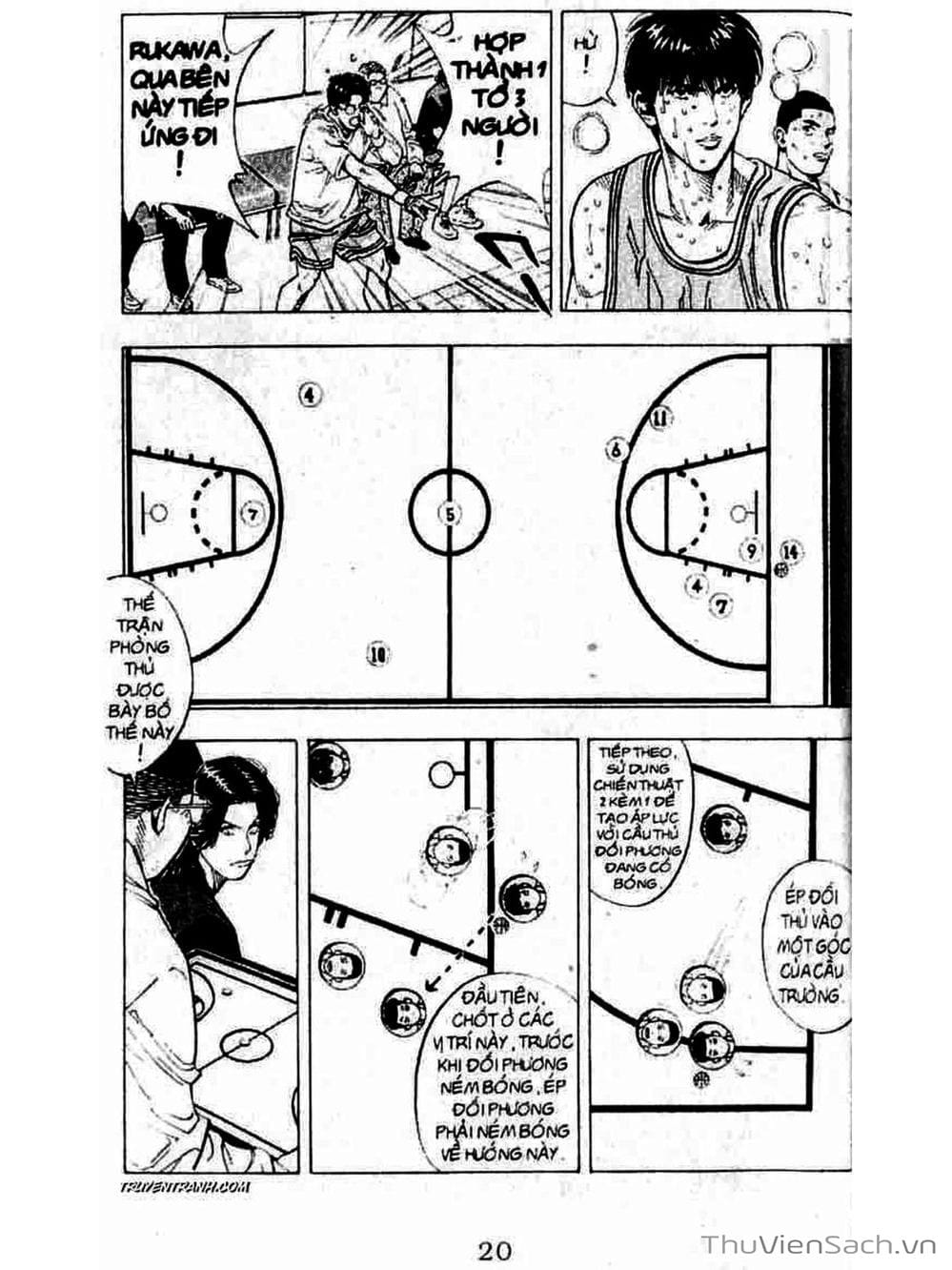 Truyện Tranh Cao Thủ Bóng Rổ - Slam Dunk trang 4606