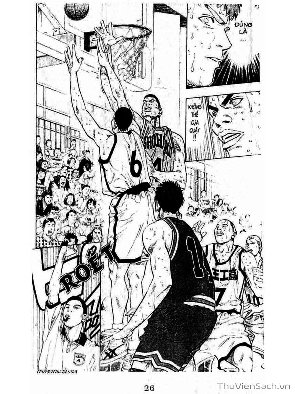 Truyện Tranh Cao Thủ Bóng Rổ - Slam Dunk trang 4612